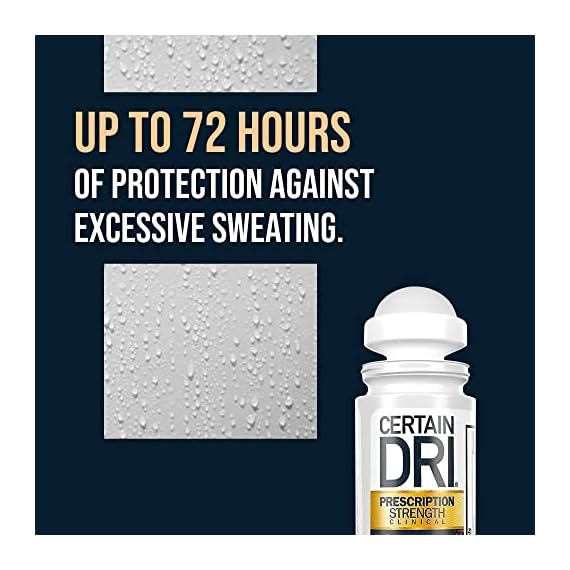 Certain Dri Clinical Strength Antiperspirant RollOn 1.2 oz, Pack of