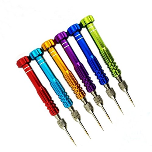 5 en 1 herramientas de reparación de apertura Kit – Juego de destornilladores Torx para teléfono celular iPhone Samsung HTC PSP