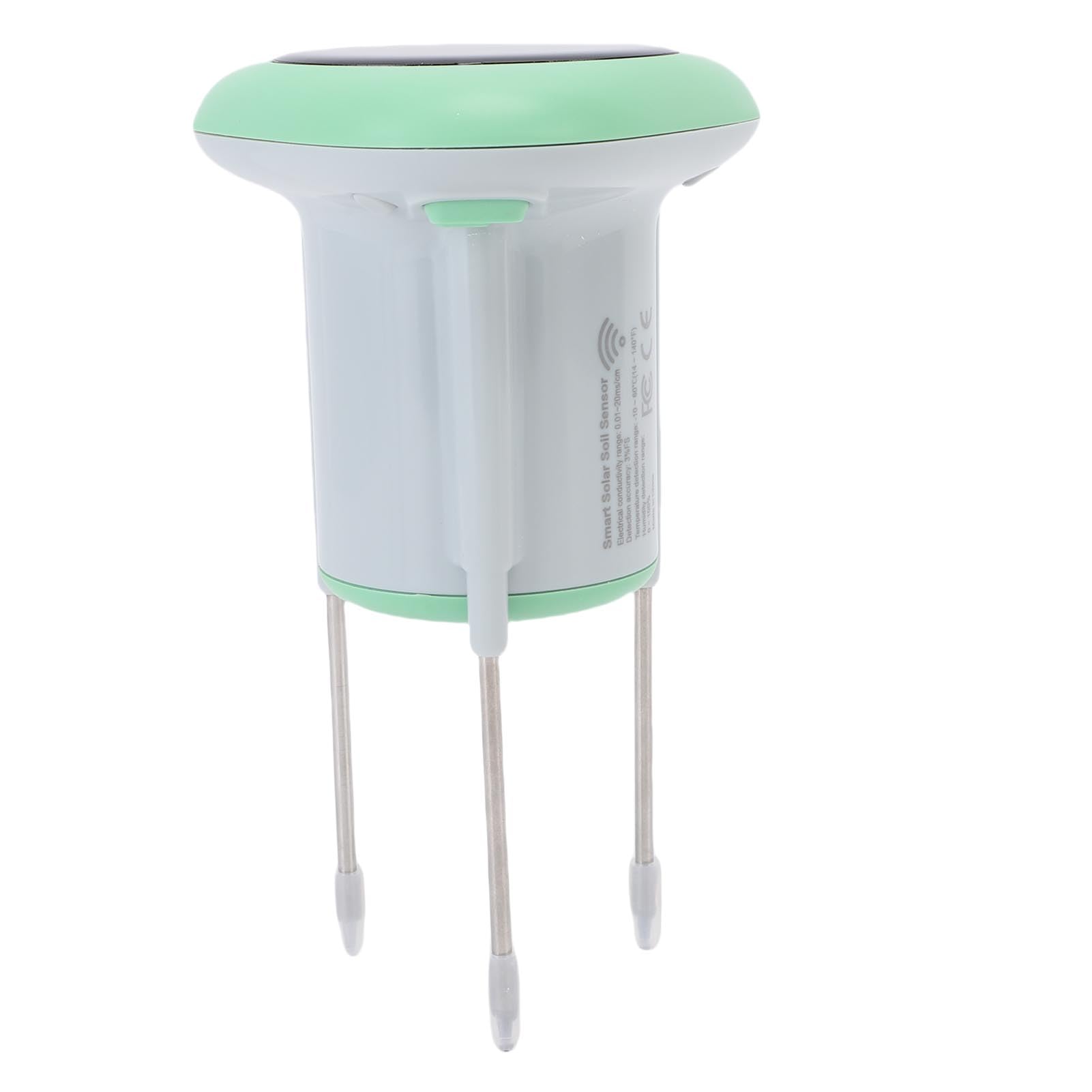 Thermomètre et hygromètre de sol sans fil à énergie solaire pour surveillance intelligente de jardin 3.0, longue portée de 45 m, pour les amateurs de plantes et les jardiniers domestiques