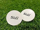 SLG Ground Marker 2.5 inchjes Disc White |Colour :White|Material:PVC|Packof 25