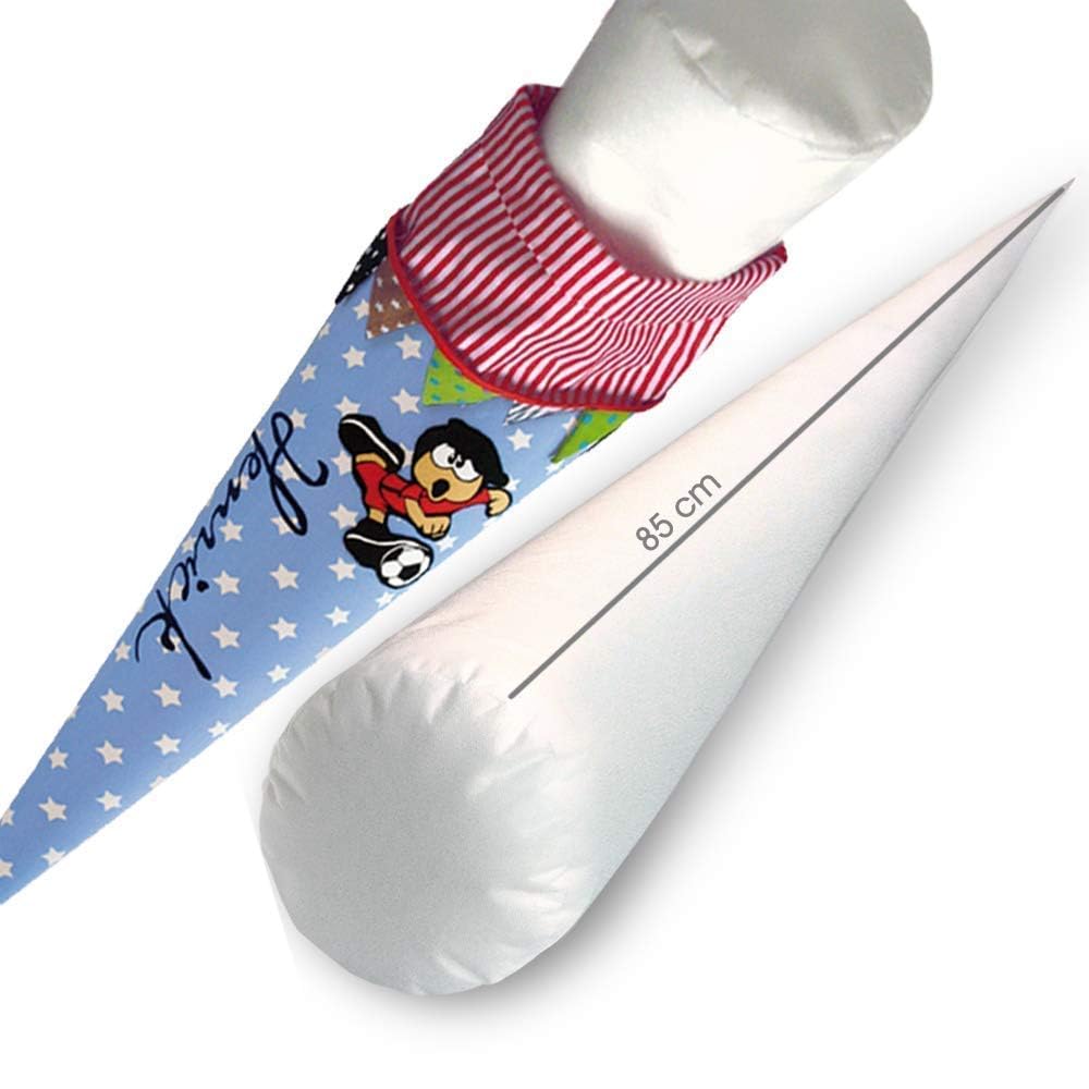 windeltou Premium 85 cm Inlettkissen für Schultüte | Schultütenkissen XXL | Füllkissen für extra Grosse Schultüten | Zuckertütenkissen für große Kinder