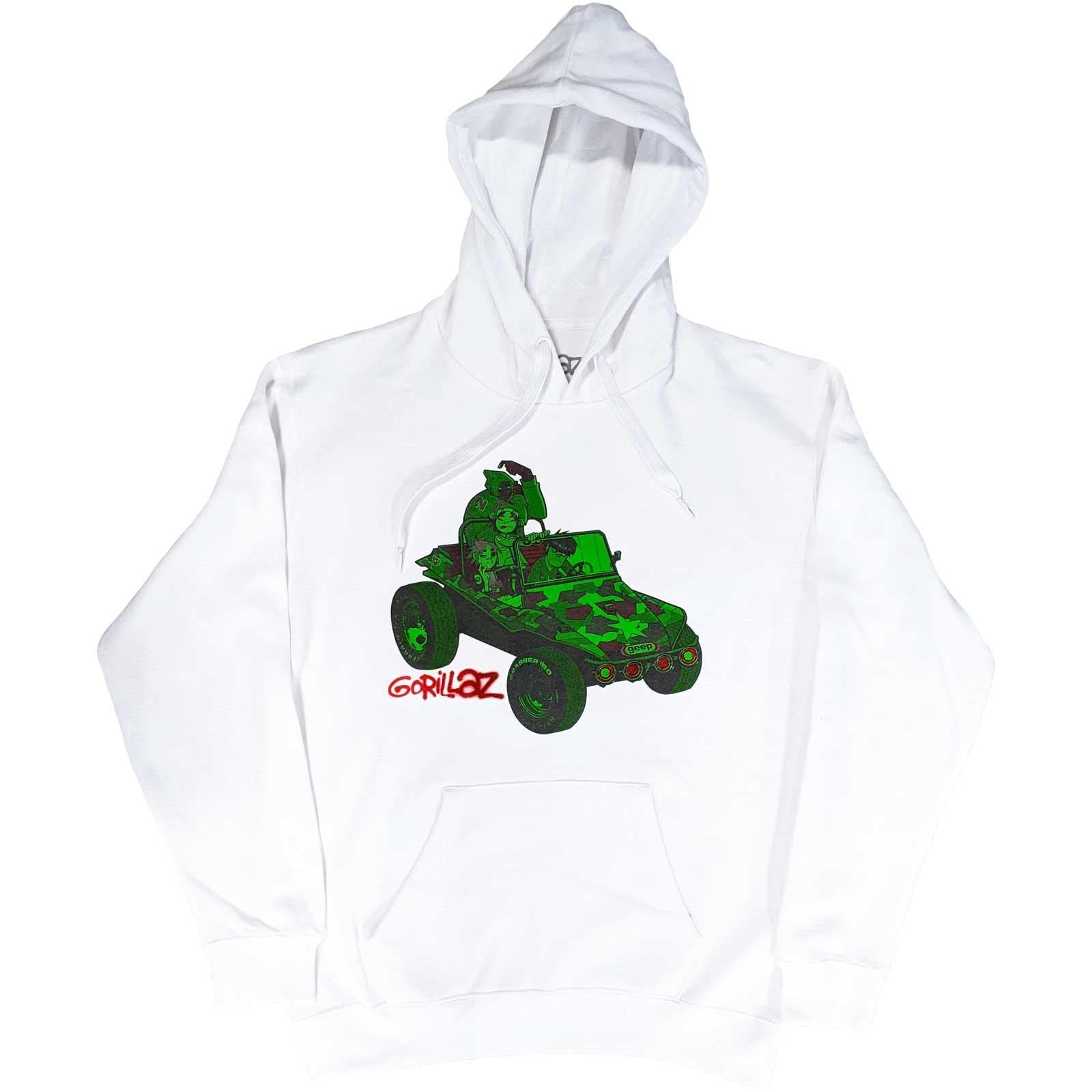 Paradiso Clothing Unisex Green Paradiso Gorillaz Geep Hoodie - M