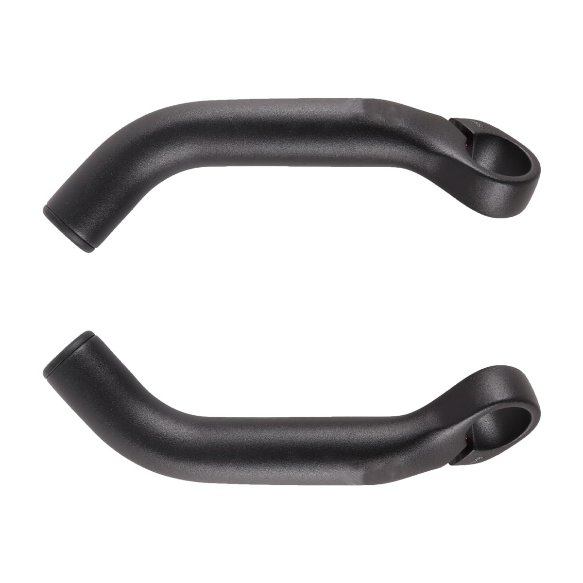 Enwye One Piece Aluminum Alloy Bicycle Handlebar Grips Extender Horn Ends Long Rest Bar for Comfortable Riding Position Enhancementβ