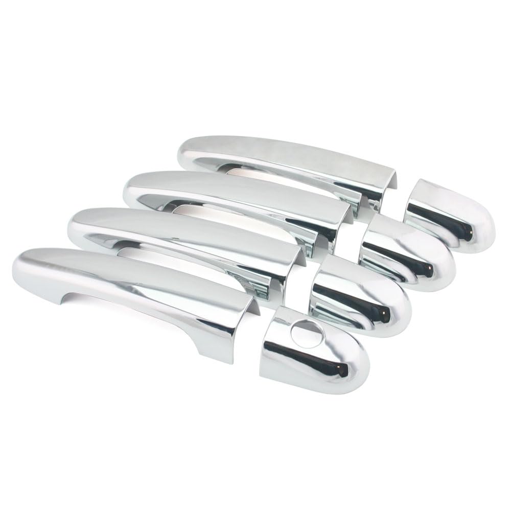 BROVACS Chrome Door Handle Cover Trims Compatible with KIA Sportage 2005-2010 XG2102A