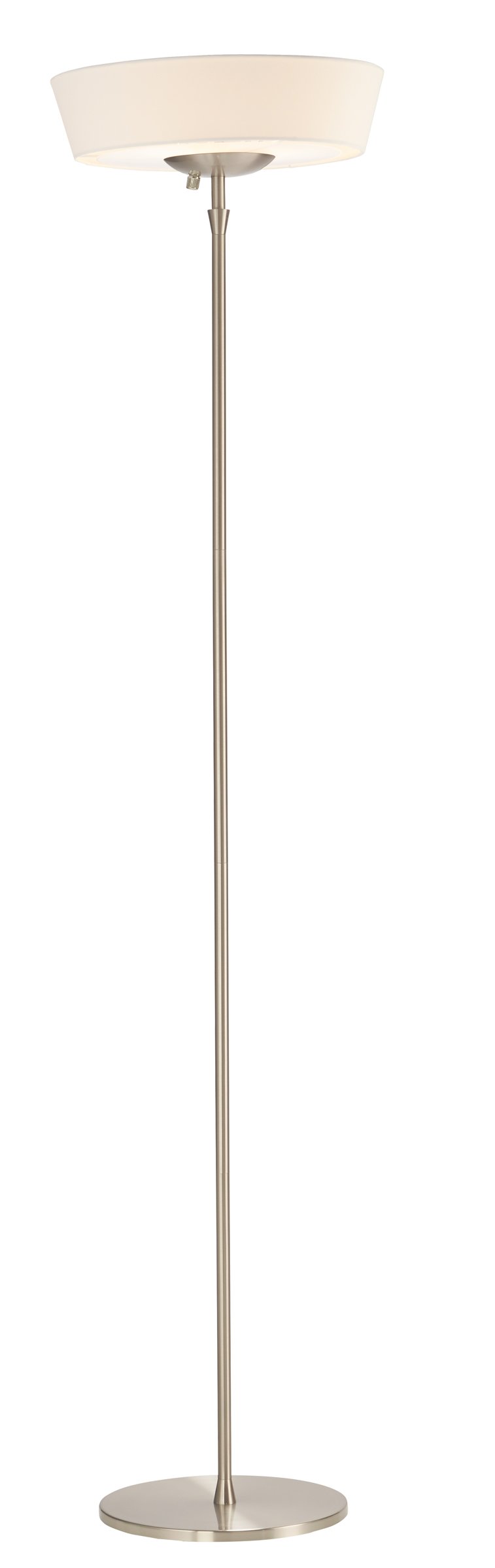Adesso 5169-02 White Shade, Floor Lamp