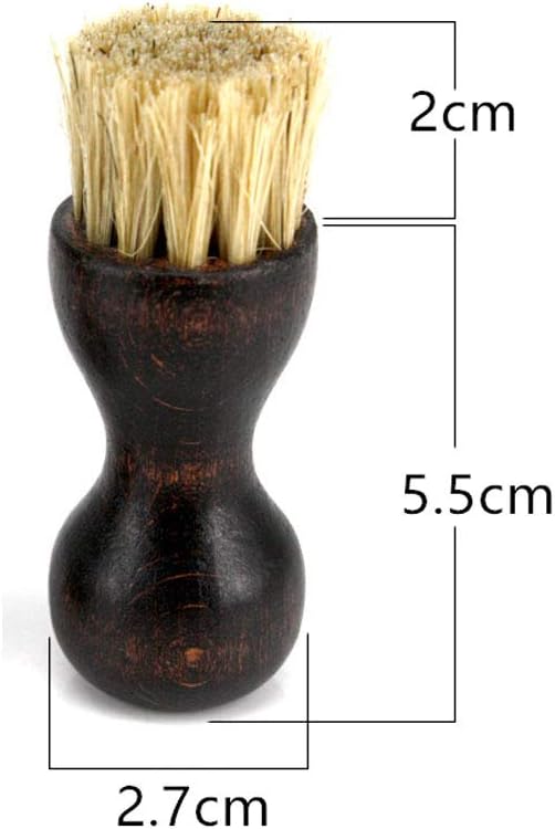 EvaGO 2 Pcs Shoe Shine Brushes Kit Shoe Dauber Polish Applicator for Women Men Boots : Clothing, Shoes & Jewelry