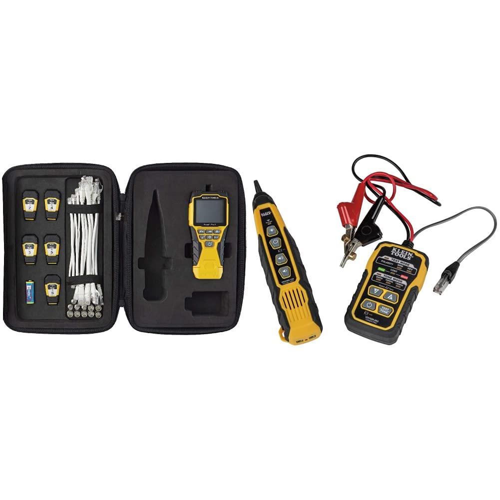 Buy Klein Tools VDV501853 CoaxialCable Tester, Scout Pro 3 with Testn