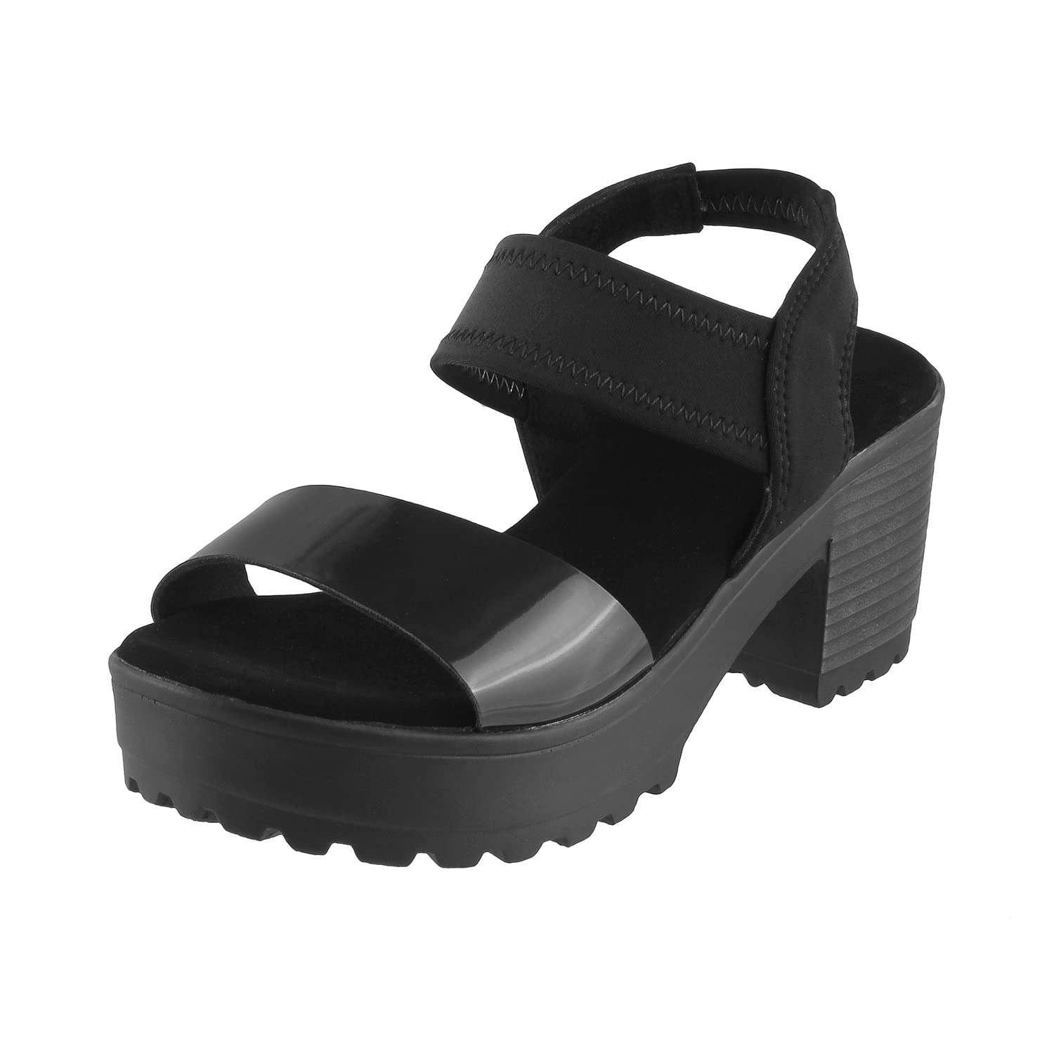 Mochi Womens Black Outdoor Sandals-5 UK (38 EU) (33-9815) (B084TH7Y6M) Amazon Price History, Amazon Price Tracker