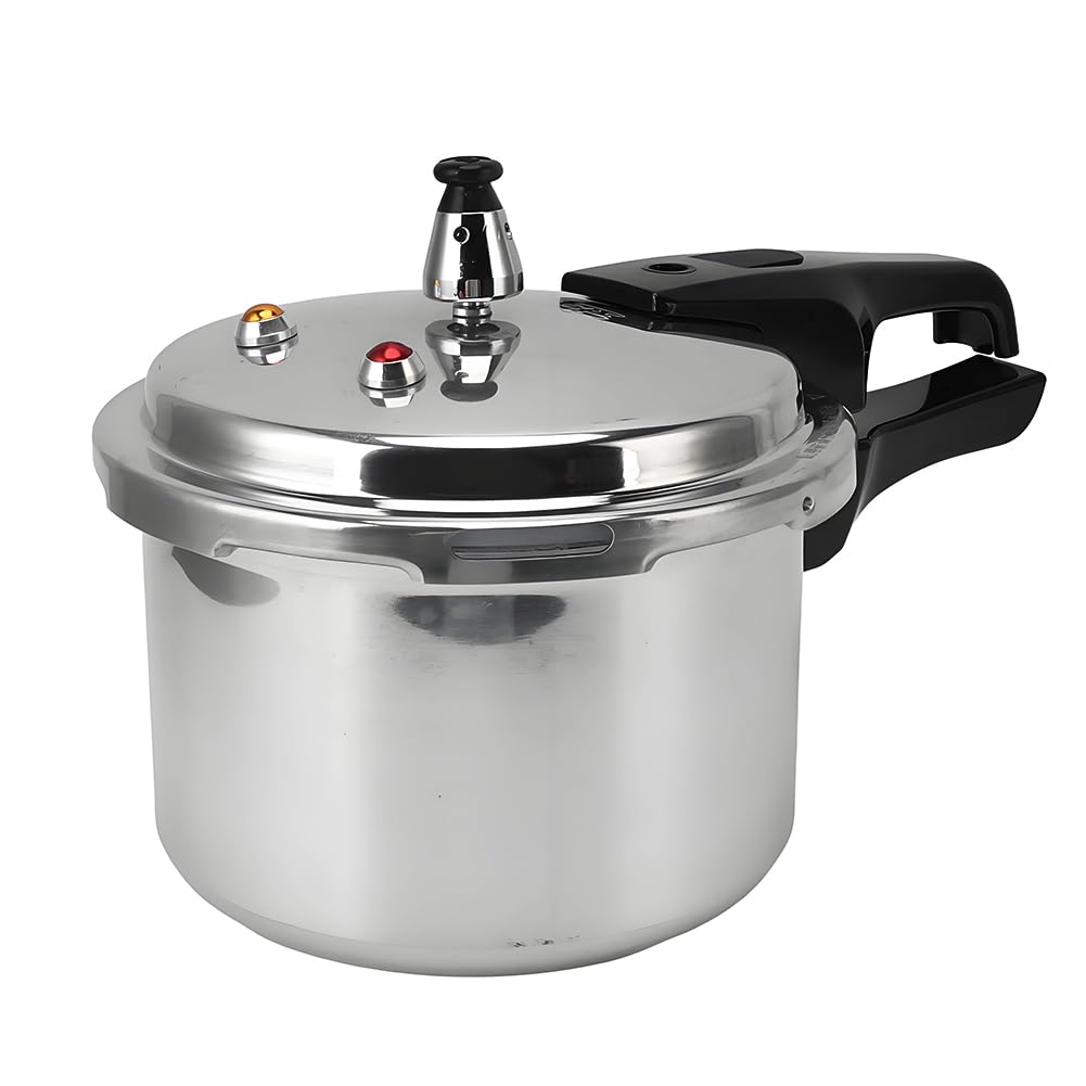 Photo 1 of Glomora Aluminum Alloy Pressure Cooker, 18cm / 7.09Inch Small 3 Quart Pot for Gas Stoves, Durable & Easy Clean for Beans Meats Soups
