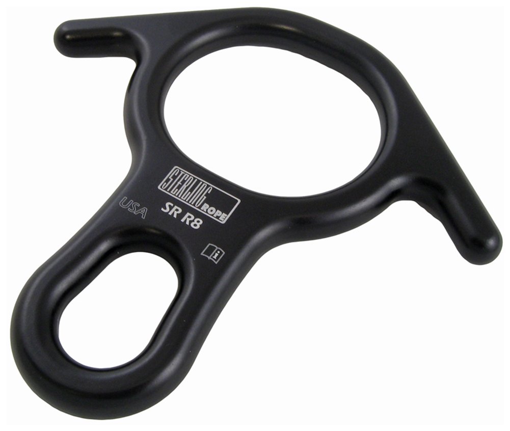 Sterling Rope Rescue Descender, with Ears, Aluminium