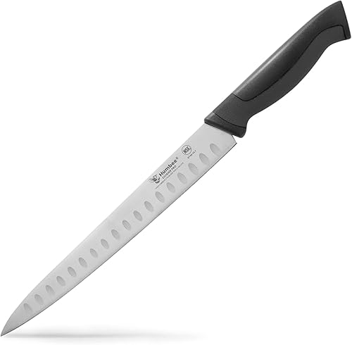 Miniatura 17 de Cuchillo rebanador de 8 pulgadas con borde Granton, negro, serie DT-40 negro / negro,2-negro / negro,Naranja,Naranja 021C /