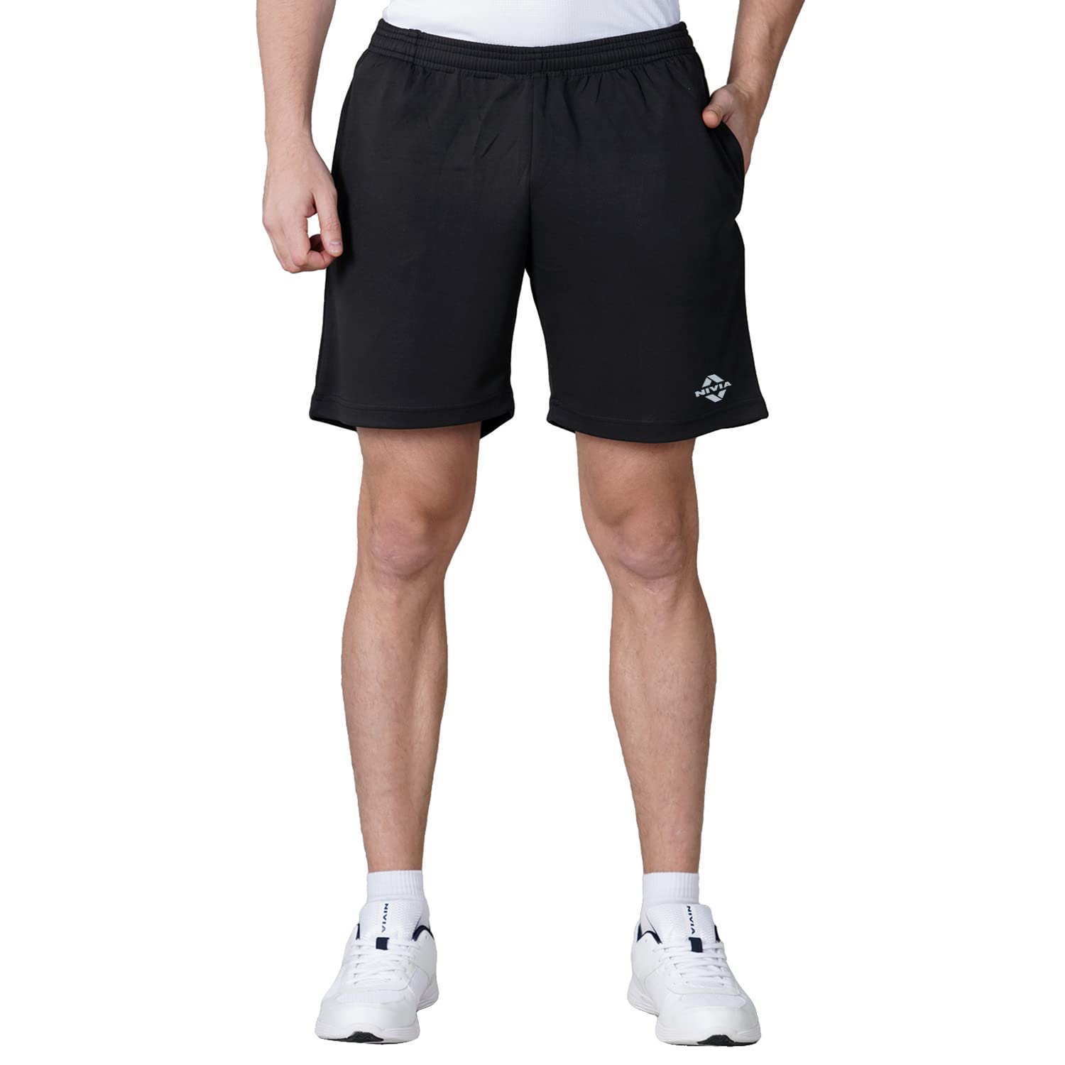 NiviaPolyester Soccer Shorts for Mens, Quick Dry, Lightweight