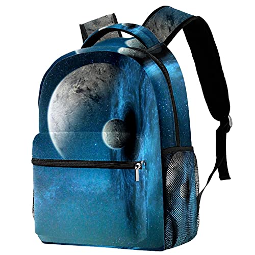 Sac à dos voyage galaxie avec porte-bouteille ergonomique
