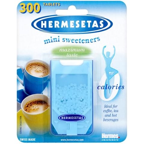 Hermesetas Mini Sweeteners 300 Tabs 4.5 g (Pack of 12) Cover