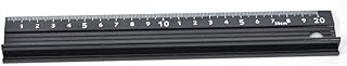 Cutting Ruler Ruler Measuring Tool, Cutting Ruler L Type Aluminum Alloy Measuring Tool Hardware Accessory for Length Measurement(1)