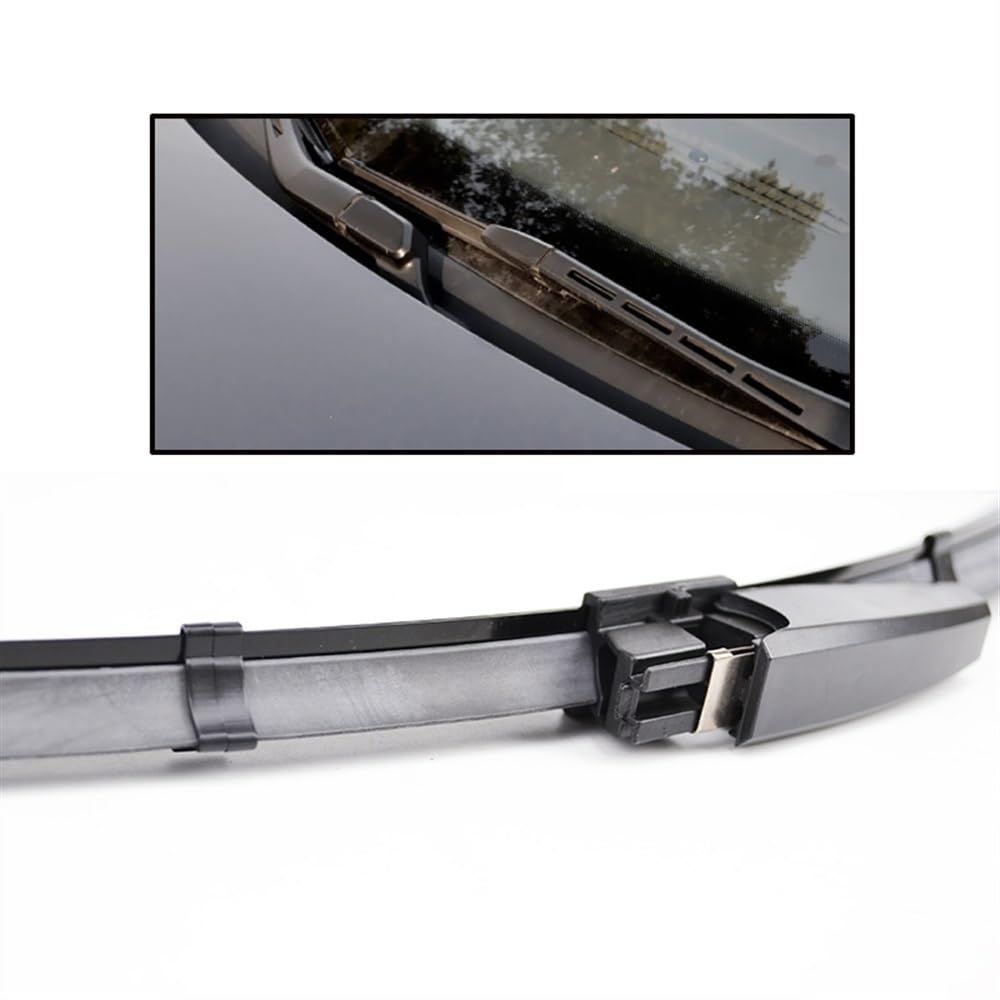 Jakość OEM Zestaw ostrzy wycieraczek przedniej szyby dla Audi A4 S4 RS4 B6 B7 2003 2004 2005 2004 2005 2006 2007 2008 2009 dla A6 C5 01-05 Idealnie pasuje do szyb
