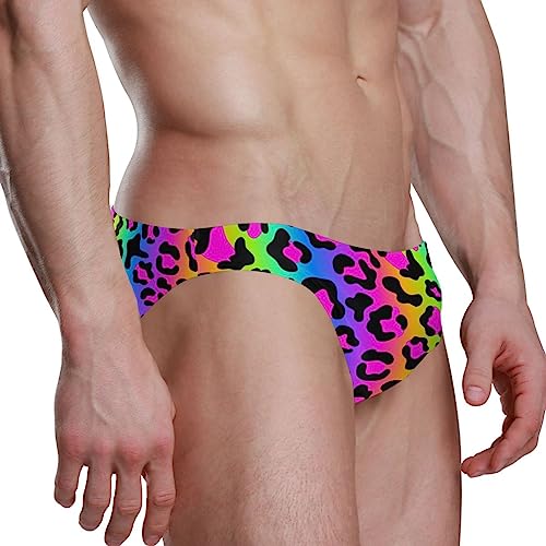 Men's Swimming Trunks Briefs Low Waist Bikini with Drawstring Swimwear Beach Shorts Boxers Underwear3