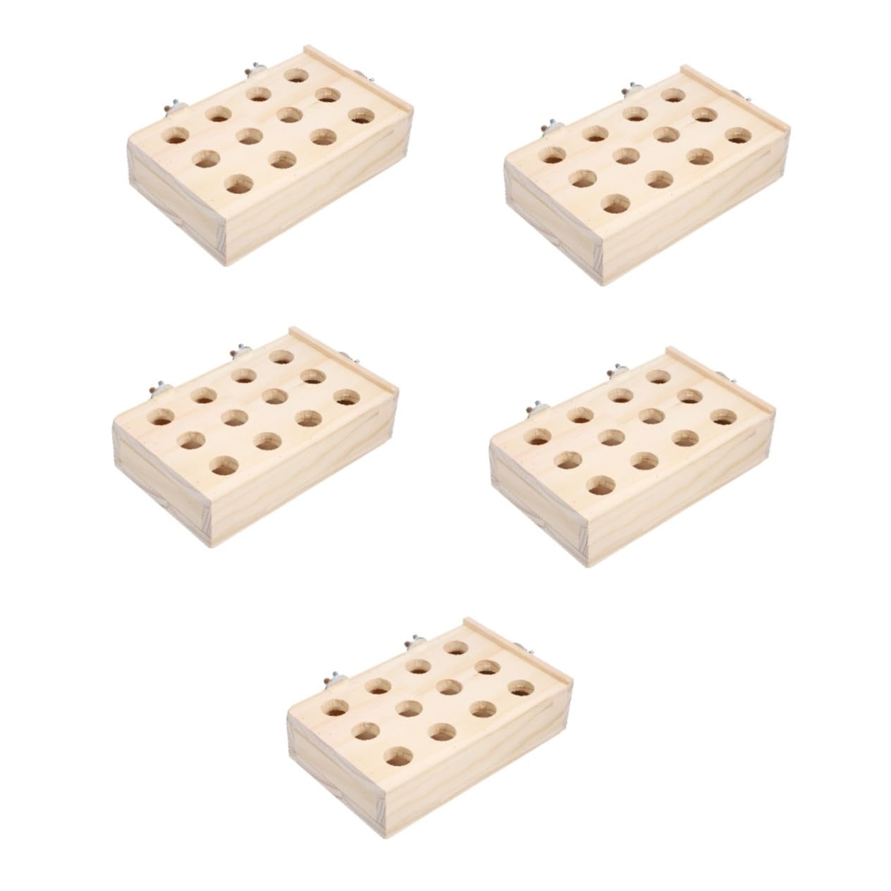 BESPORTBLE 5piezas Juguete para Aves De Forrajeo y Masticar Desarrollar La Inteligencia y Mantener La Diversión Juguete y Entretenido para Pájaros