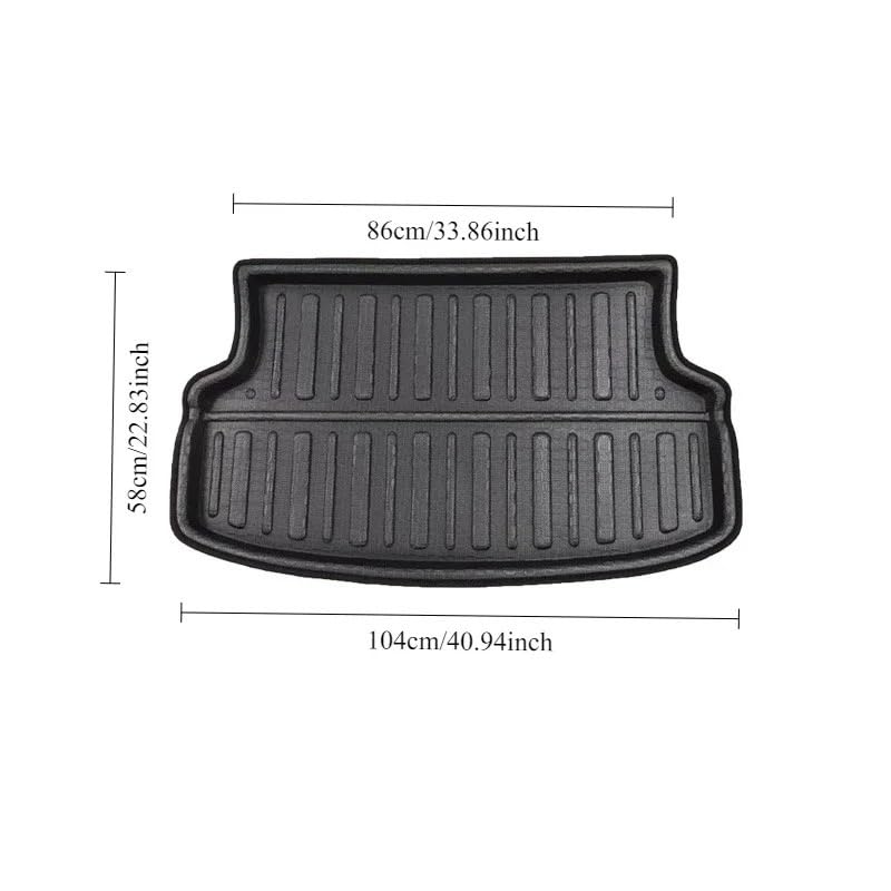 Tapis de coffre arrière BYD Dolphin idéal pour les courses