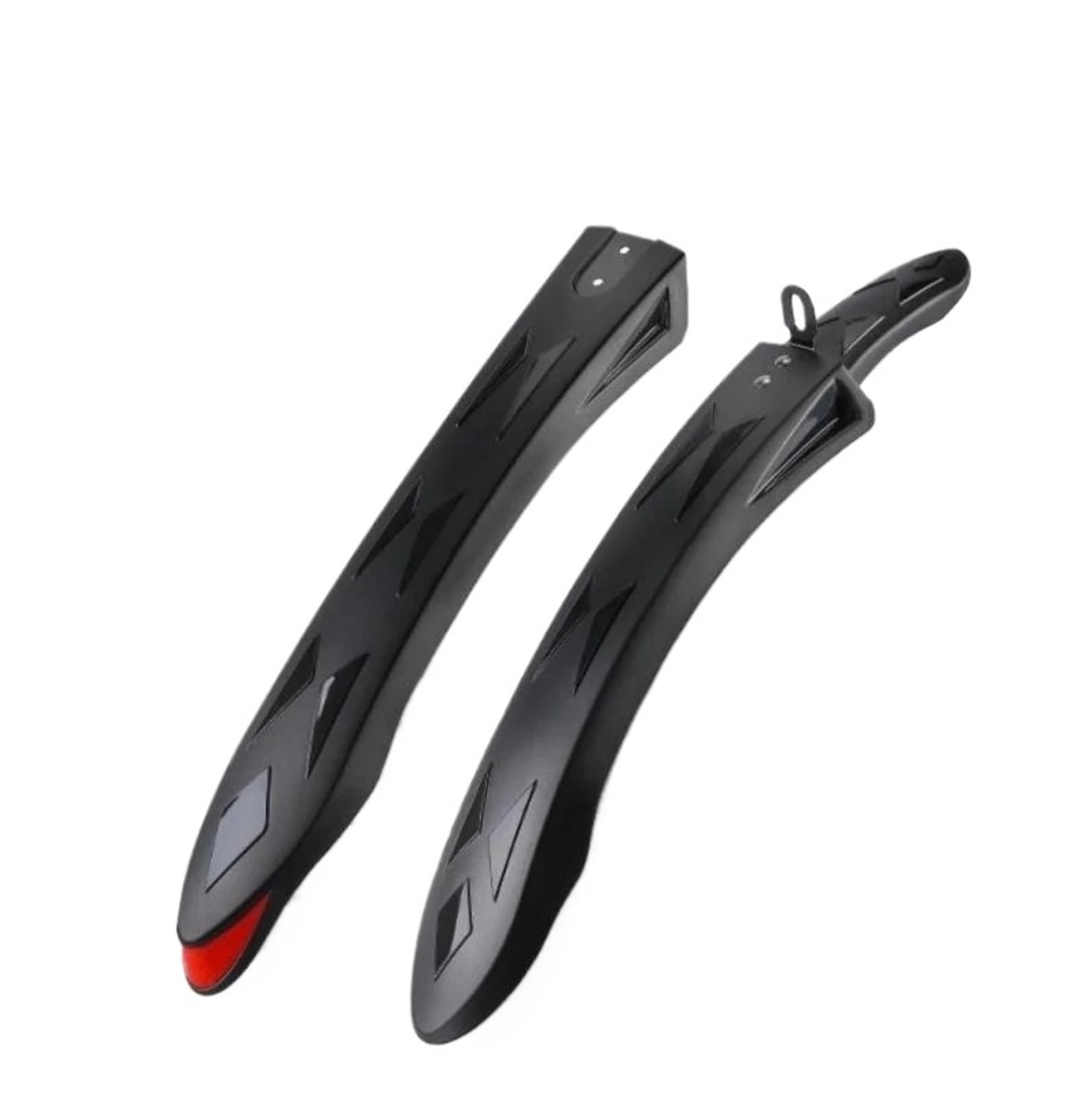 Parafango Accessori Bici MTB S da 26-27,5 Pollici 1 Set Durezza Bici Anteriore parafango Posteriore Riflettente parafango Bicicletta parafango Bici