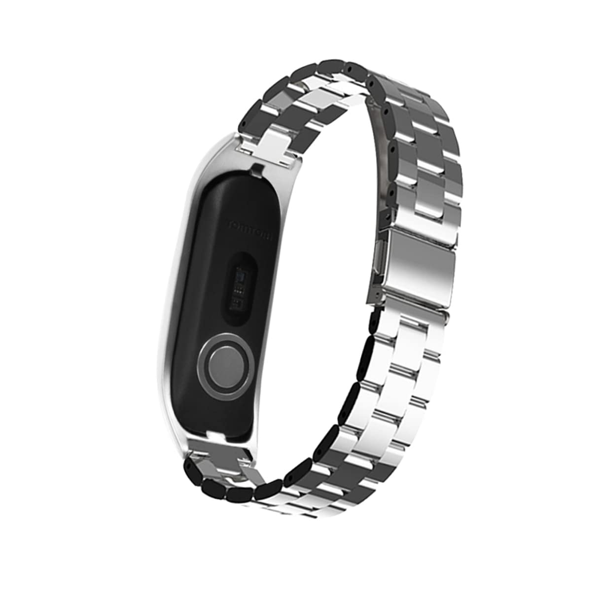 Gadpiparty 3 Uds Pulsera De Reloj Inteligente Correa De Metal Bandas De Metal Correas De Banda De Acero Pulsera Bandas De Cadena De Mano Correa De Reemplazo De a