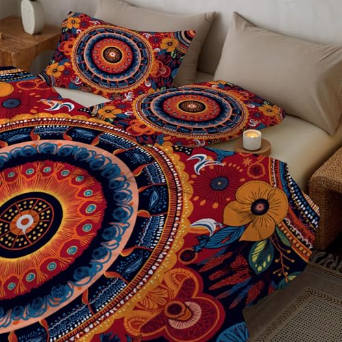 Housse de couette 140x200 imprimé mignon pour sommeil paisible sans plis