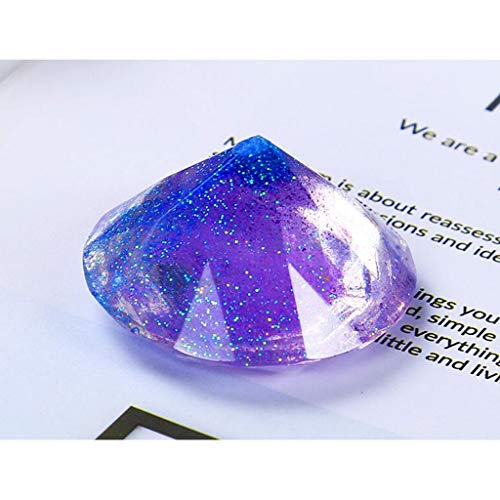VVXXMO 20 Flaschen Nagelkunst-Pailletten-Füllung Flash Glitter Puder UV Epoxidharz Pigment Nail Art Form Silikon sortiert Nail Art Cabochon Deko Nail Art Making Tools Set für Anfänger – Bild 5