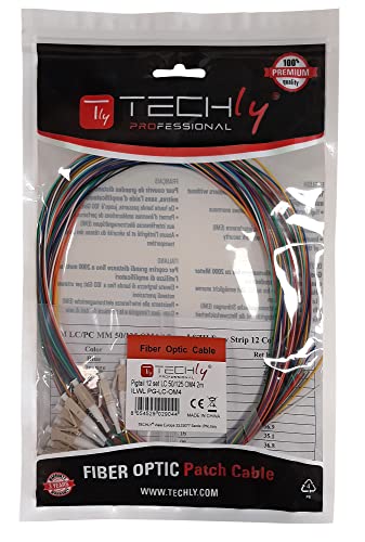 TECHLY PROFESSIONAL 029044 Set 12 Pigtail Fibra