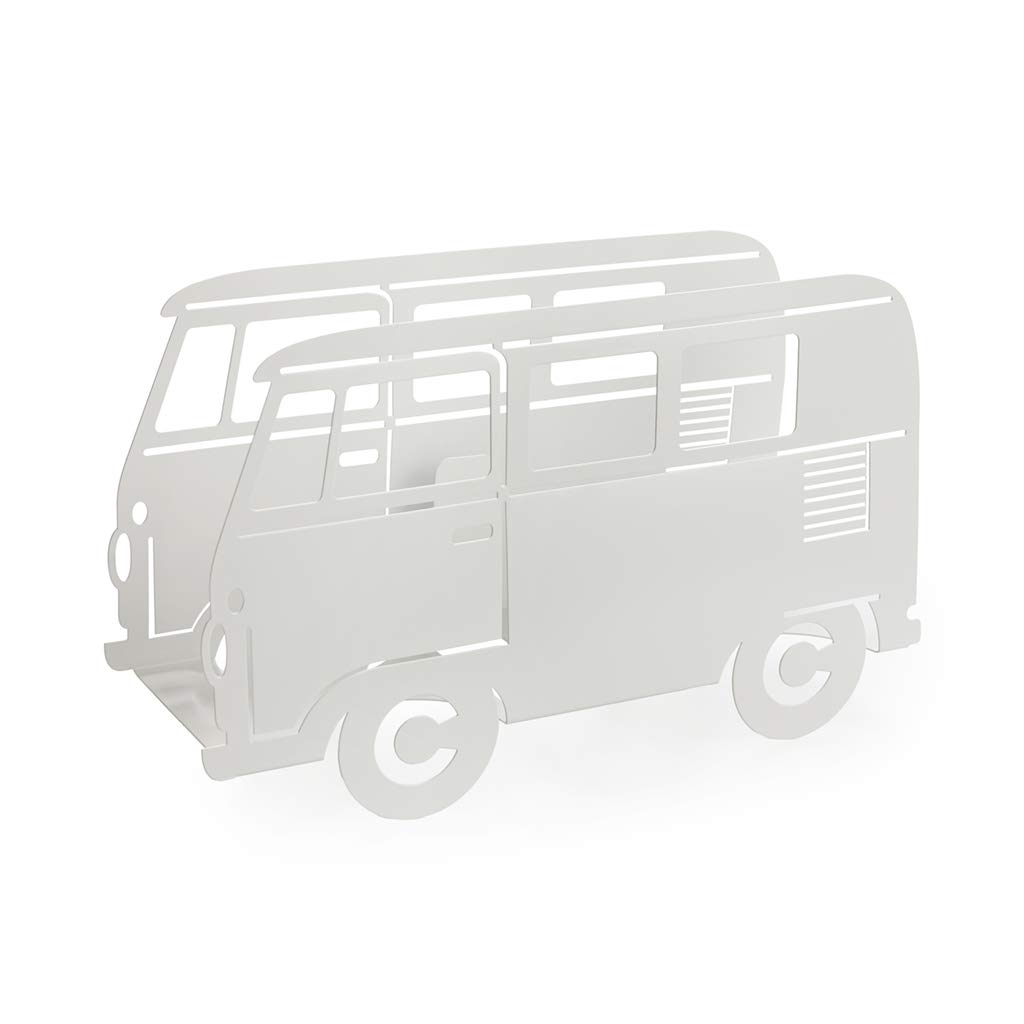 Portariviste A Forma Di Furgoncino Balvi | Decorativo In Metallico Nero - Foto 11