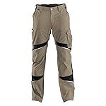 K"UBLER Workwear Women's Trousers, Sand Braun/Black, 23