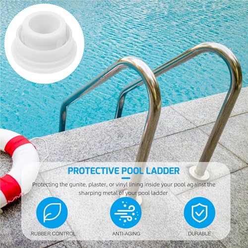 Tope de Goma para Escalera de Piscina 4 Piezas miniatura 4