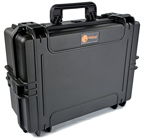 Elephant Elite El1907 Case With Foam For Large D-Slr Cameras With Lenses, Audio And Video Equipment, Guns, Waterproof Hard Plastic Case #TOP2