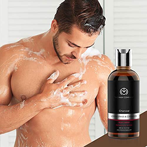 The Man Company Activated Charcoal Body Wash - 250ml | Anti Pollution Body Wash for Deep Pore Cleansing | Removes Dirt & Impurities | Acne Control Shower Gel - Image 5