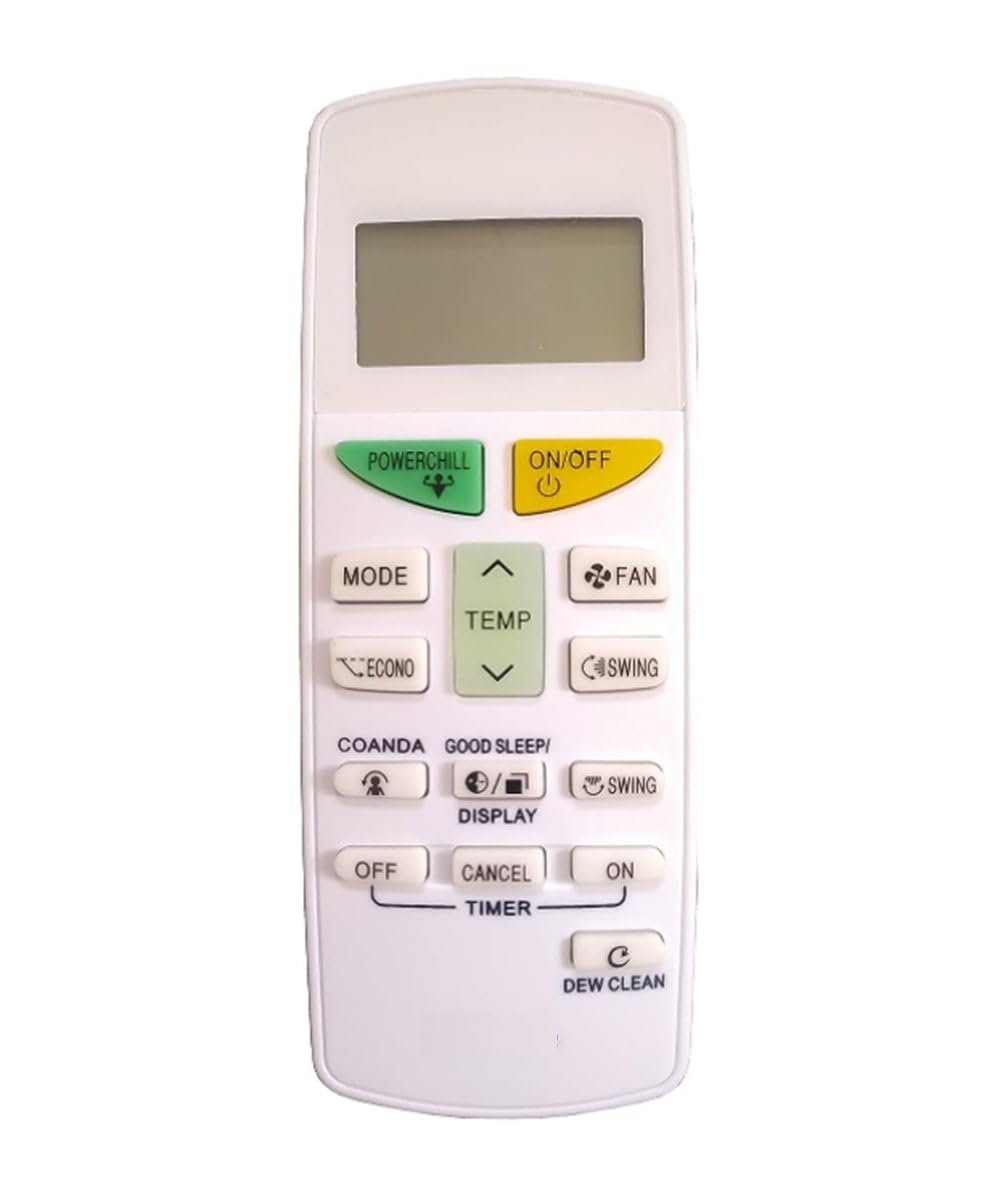 GMQ 5 Year Warranty Compatible for Daikin AC Remote Control Split/Window Dew Clean Function 1ton 1.5 ton 2 ton White-picture-26