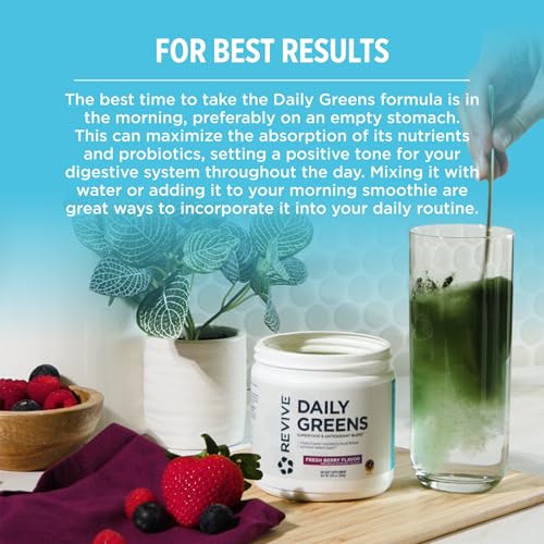 Revive MD Daily Green Powder Superfood