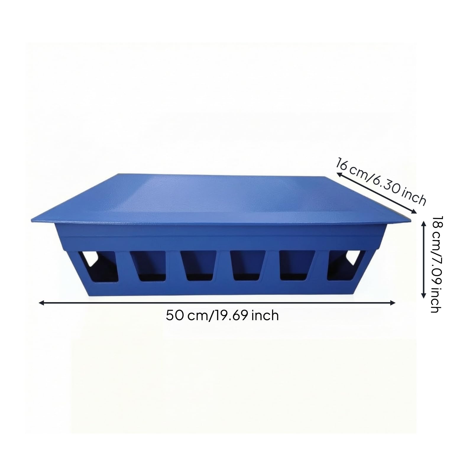 Distributore di Mangime Automatico Robusto Duraturo per Voliera, 50cm