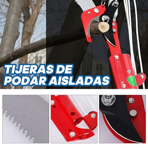 Cortador de ramas altas Truper 9 cortador de ramas altas home depot marca QICHEN (2)