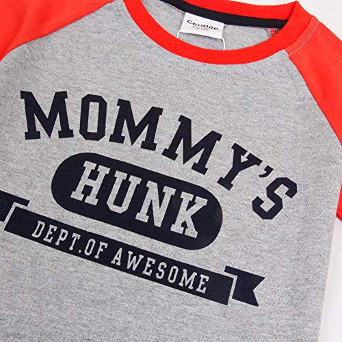 Toddler Boys Girls Unisex Cotton 2-Piece Long-Sleeve Shirts and Pants Playwear Set3