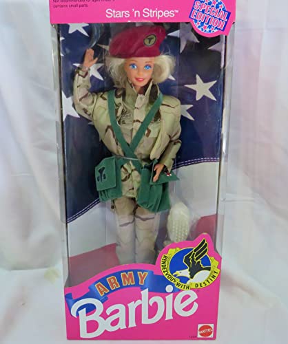 Muñeca Barbie Army Edición Especial 1992 miniatura 1