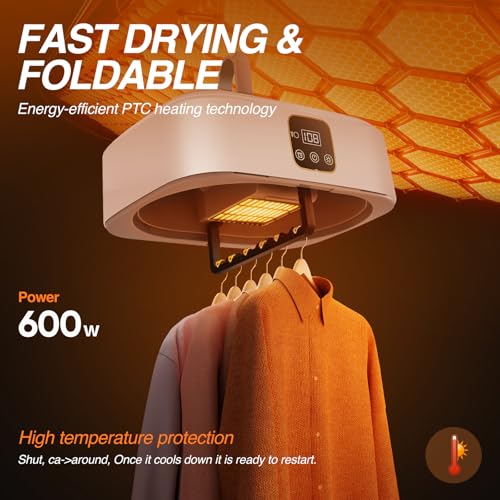 Image of Portable Clothes Dryer for Apartments and Travelling, RV, Hotel Room