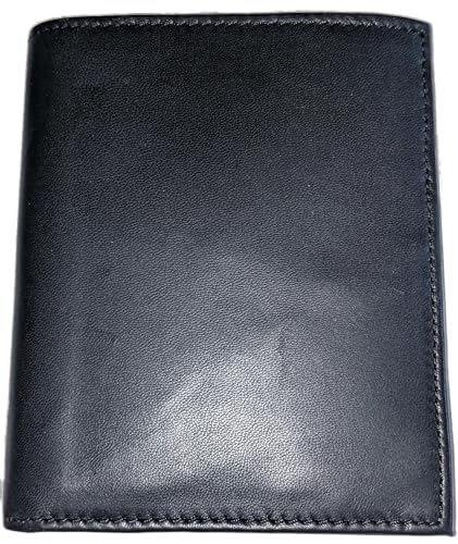 Stafford Men's Tall Leather Wallet (Black)
