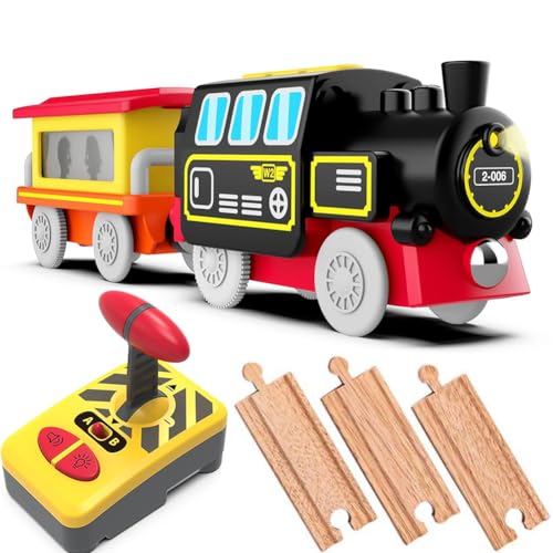 Regalo perfetto per i bambini: i set di treni con batteria da viaggio sono regali perfetti per Natale, Halloween, compleanni, vacanze e altre occasioni speciali per bambini creativi. I treni magnetici sono un'ottima aggiunta ai binari ferroviari. Gli amanti della ferrovia lo renderanno presto il loro giocattolo preferito.