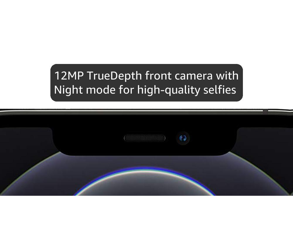 Apple iPhone 12 Pro Max (256GB, Graphite) [Locked] + Carrier Subscription