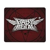 BABYMETAL ベビーメタル マウスパッド防水 ゲーミング マウスパッド キーボードパッド 滑り止めゴム底 滑り止め マウス対応 耐洗い表面10 x 12 inch