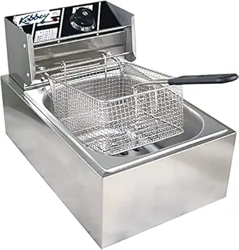 Kobbey 6 Ltr Deep Fryer Machine with Copper Element with 2 Year Warranty