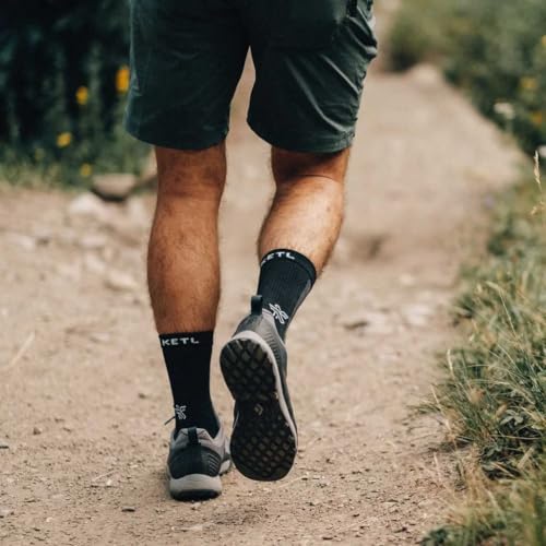 KETL Warmweather Merino Wool Socks Black/Grey4