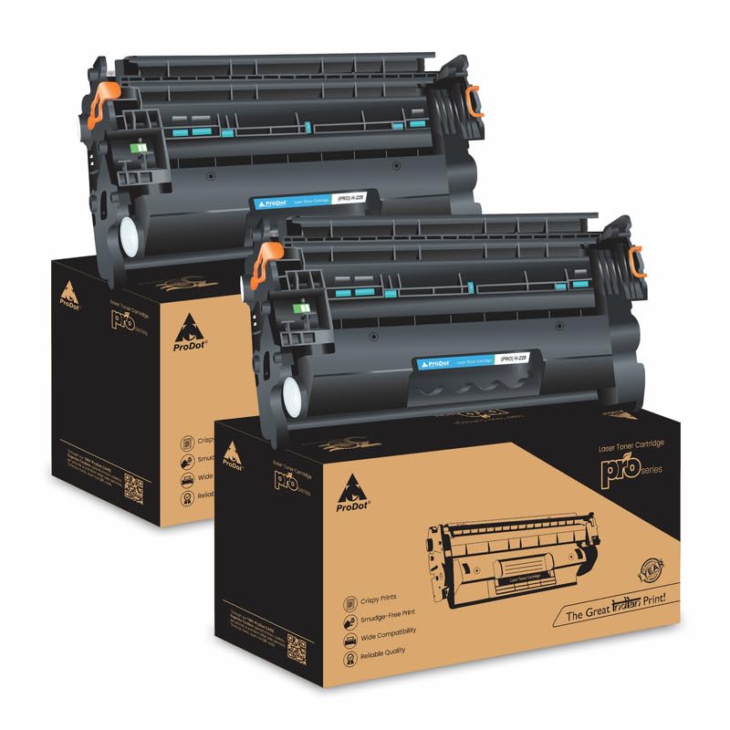 Image of ProDot 228 Toner Cartridge Replaces HP CF228A Compatible with HP LaserJet Pro M403d /M403dn /M403dw /M403n /MFP M427dw /M427fdn /M427fdw I 3000 Page Yield I 1 Year Warranty (2 PC)