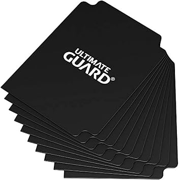 Ultimate Guard Black Card Dividers 10 Standard Size Individual Pack