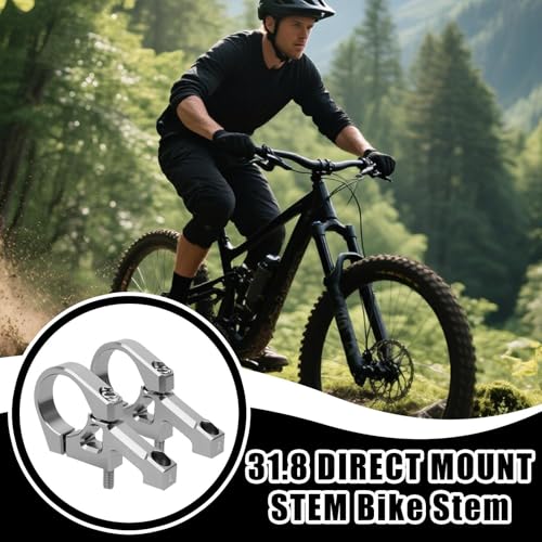 Abrazadera de bicicleta de montaje directo en aleación de aluminio resistente 5