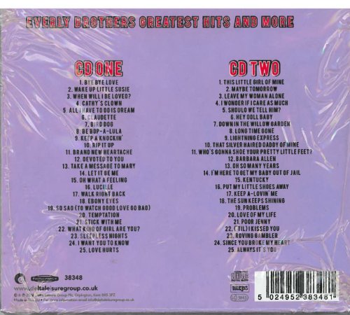 Greatest Hits & More Audio Everly Brothers image 4